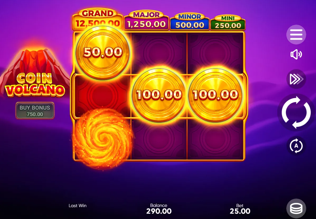 Coin Volcano demo